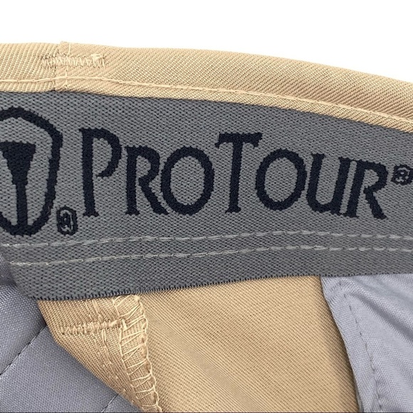 PRO Tour Men's 9" Inseam Comfort Stretch Tech Flat Front Shorts - 38 - Picture 4 of 7